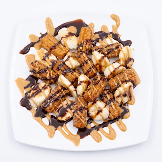 Churros with Toppings.