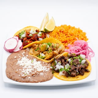 Meat Taco Plate Dinner